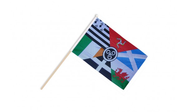 Celtic Nations Hand Flags